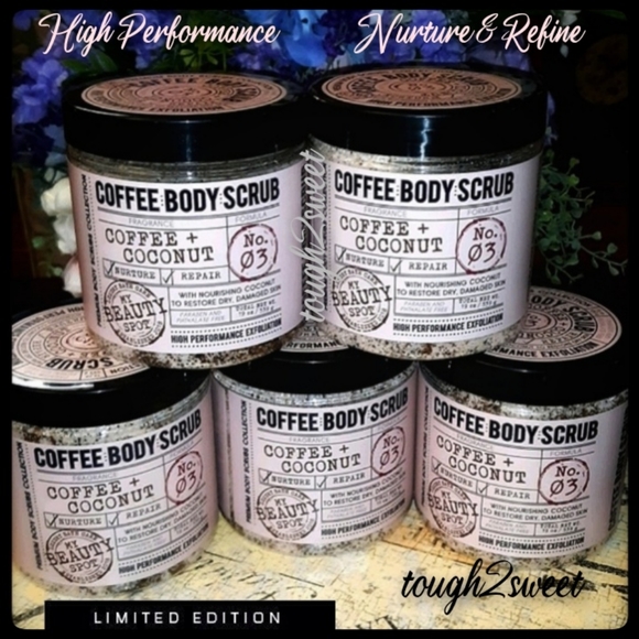 đïž19 OZ~COFFEE & COCONUT BODY SCRUB WITH FREE BONUS!đGREAT GIFT!đ - Picture 12 of 13